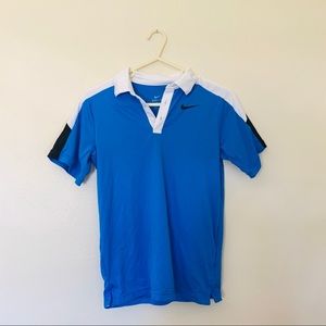 nike dry fit collared top